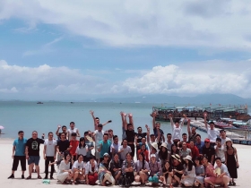 2018年廈季旅游團(tuán)隊(duì)合影